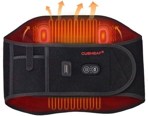 Cueheat Heated Waist Belt Cordless Heating Pad For Low