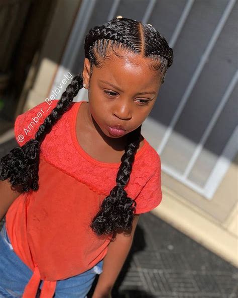 Littlegirlsbraidedhair African Braids Hairstyles Lil Girl