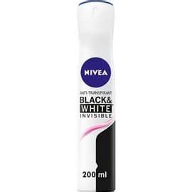 Nivea D Odorant Atomiseur Black White Original X Ml