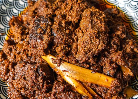 The Best Beef Rendang Recipe Indonesian Slow Cooked Beef Curry Stew