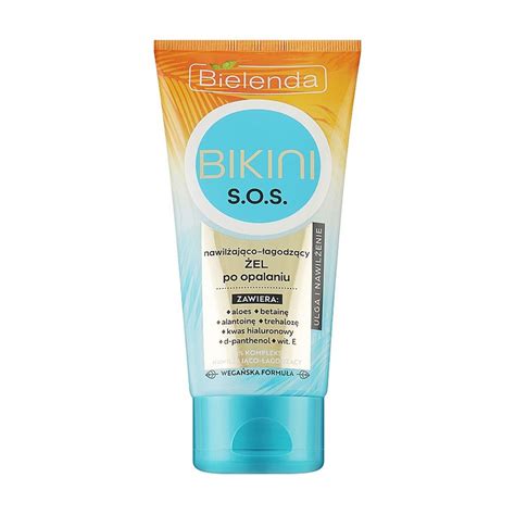 Зволожувальний та заспокійливий SOS гель після засмаги Bielenda Bikini After Sun Gel 150 мл