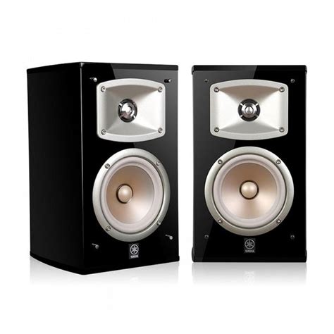 Yamaha Ns 333 Bookshelf Speaker Pair 2way Bass Reflex 150 W X 2