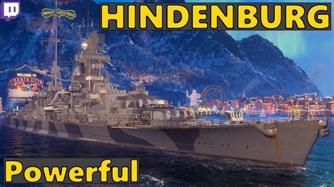 Hindenburg My 2nd Highest Damage Game World Of Warships Youtube