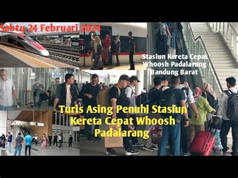 Sepi Siapa Bilang Penumpang Membludak Terus Di Stasiun Kereta Cepat