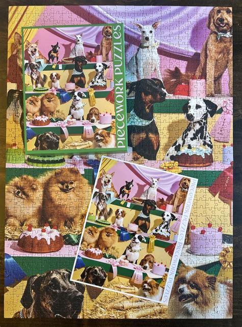 Top Dog, Piecework Puzzles, 1,000 pieces : r/Jigsawpuzzles