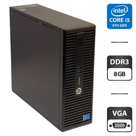 Компьютер HP ProDesk 400 G2.5 SFF/ Core i5-4590S/ 8 GB RAM/ 500 GB HDD ...