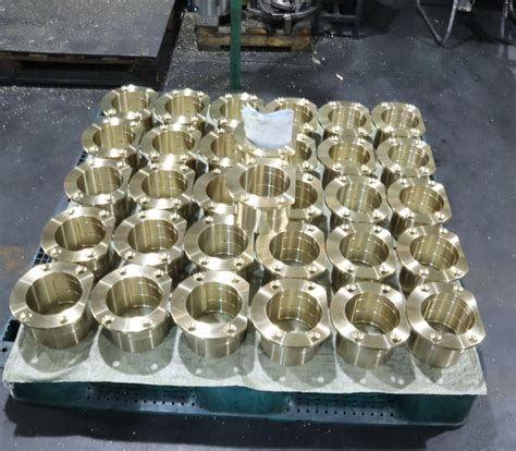 Casting Bronze Bushing Custom Oem Copper Brass Sleeve Flange Bushing