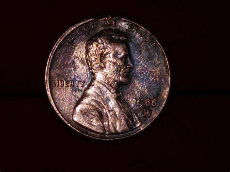 1988 D Lincoln Penny Tripple Ds Error Coin Coin Talk