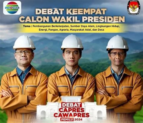 Jadwal Acara Indosiar Minggu 21 Januari 2024 Debat Capres Cawapres