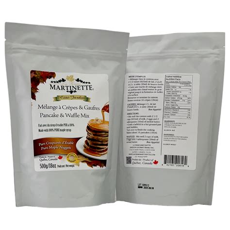 Harina Para Hot Cakes Maple Crujiente G La Ferme Martinette