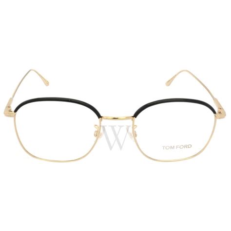 Tom Ford 51 Mm Gold Eyeglass Frames World Of Watches