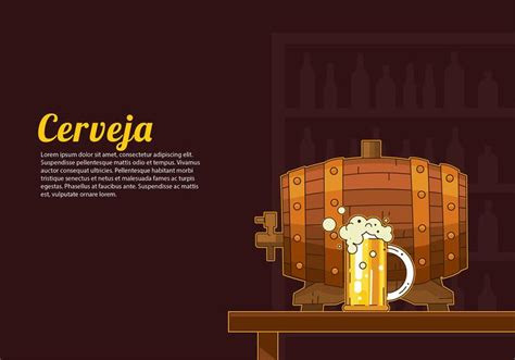 Cerveja Barrel Free Vector Vektor Kunst Bei Vecteezy