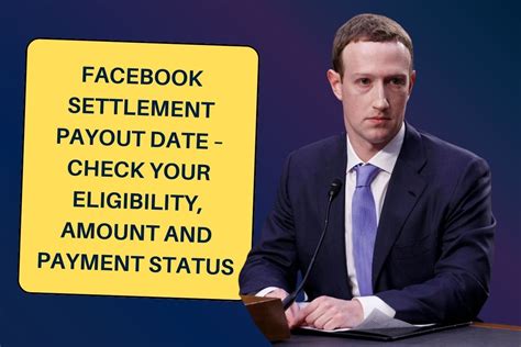 Facebook Settlement Payout Date Check Your Eligibility Amount And