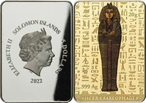 Dollars Elizabeth Ii Viscera Sarcophagus Les Salomon Numista