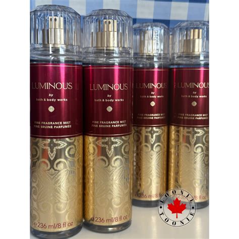 Luminous Fine Fragrance Mist By Bath Body Works Authentic 236ml BBW Luminous Fine Fragrance