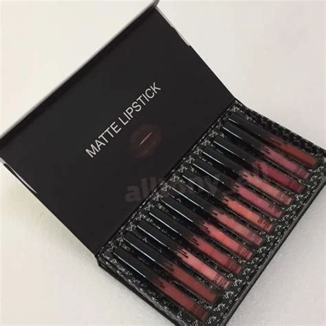 Dhgate Waterproof Matte Lip Gloss Set Long Lasting Nude Lipstick Makeup Kit With Colors