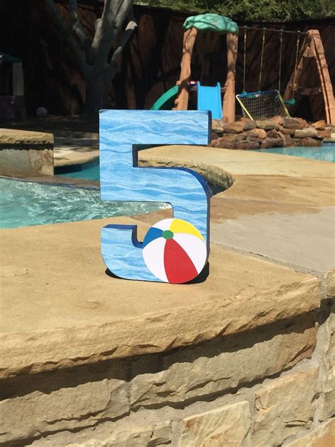 Pool Party Decor Pool Party Decorations Birthday Photo Prop - Etsy