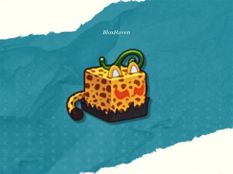 Blox Fruits Leopard Etsy