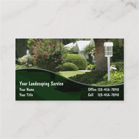 Landscaping Business Cards | Zazzle.ca