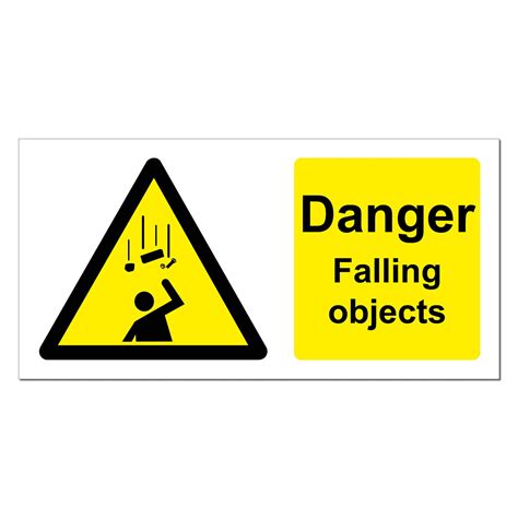 Caution Falling Objects Safety Sign Sg World