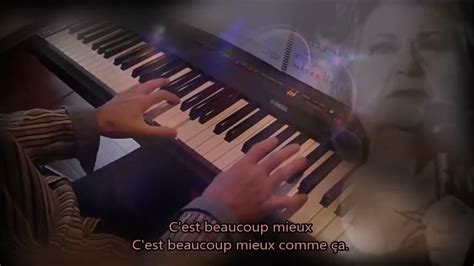 Cest Beaucoup Mieux Comme ça Ginette Reno Piano Et Arrangements