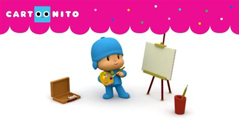 Reto De Los Retratos Pocoyo Cartoonito Youtube