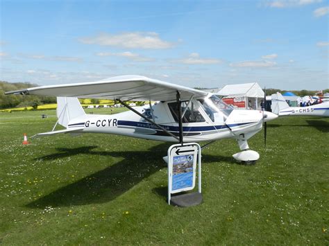 G Ccyr Ikarus Comco C Cyclone Popham Airfield Graham Tiller Flickr