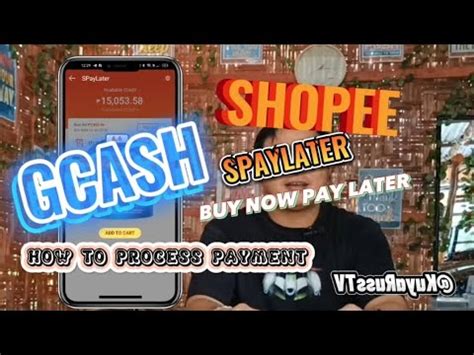 How To Pay With SpayLater On Shopee Using GCash Easy Tutorial YouTube