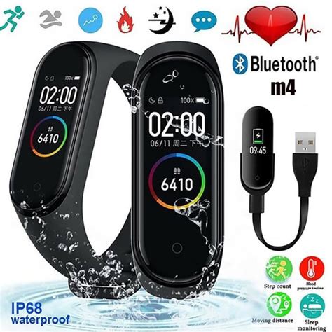 SMARTBAND M4 BAND INTELIGENTNA OPASKA SPORTOWA HIT 8752158065