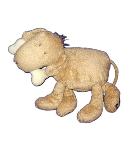 Doudou Peluche Chien Beige Les Comptines Jacadi 24 Cm