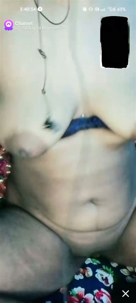 Jubayda Khanom From Bangladesh Showing Boobs Pussy On Chamet Live With Face