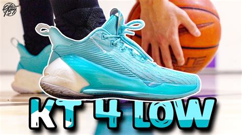 Anta Kt 4 Low Performance Review Klay Thompson Signature Shoe Youtube