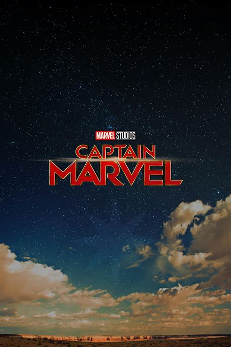 Captain Marvel Wallpaper Based on the New Poster : r/marvelstudios