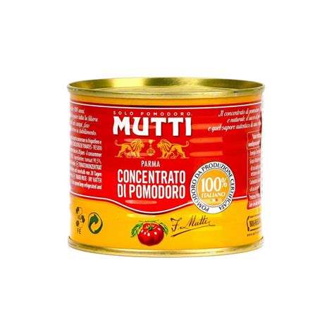 Томатная паста Мутти, 210г - купить с доставкой по выгодным ценам в ...