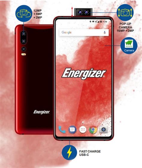 Energizer Unveils A Slew Of Smartphones Some With Dual Pop Up Cameras