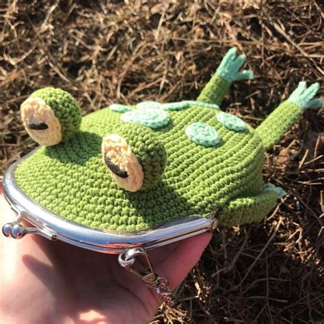 лягушка кошелек в 2024 г | Вязаные крючком аксессуары, Рукоделие, Вязание