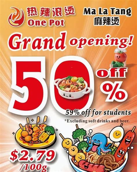 May Onwards SHI LI FANG Hot Pot Off For All And Off For Students Promotion At