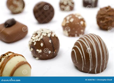 Luxury Chocolates Stock Photo Image Of Luxury Fudge 3608786