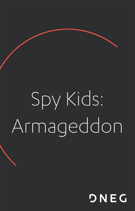 Spy Kids - Armageddon - DNEG