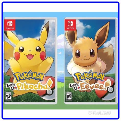 Nintendo Switch Pokemon Let S Go Pikachu Pokemon Let S Go Eevee