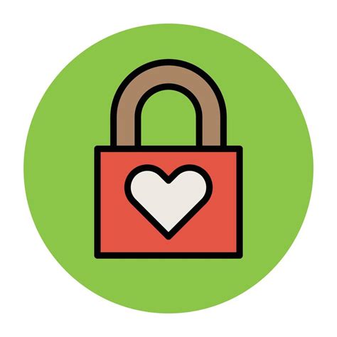 Heart Lock Concepts 6864513 Vector Art At Vecteezy