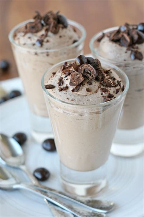 Chocolate Mocha Mousse Glorious Treats