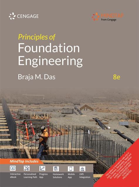 Principles Of Foundation Engineering With Mindtap Amazon Co Uk Braja