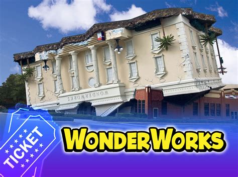 TICKET ADULT WONDERWORKS ORLANDO – Joania Tours