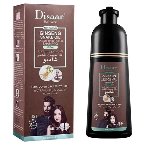 Купить DISAAR Шампунь Оттеночный GINSENG Snake Oil Закрашивающий седину ...