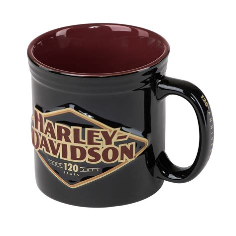 Harley Davidson® 120th Anniversary Sculpted Ceramic Coffee Mug Limited Edition Wisconsin