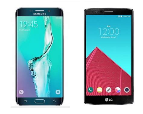 Galaxy S6 Edge Plus Vs LG G4 Plastic Clad LG G4 Plans To Beat Rumored