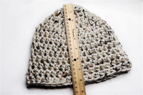 Crochet Beanie Size Guide - Looped and Knotted
