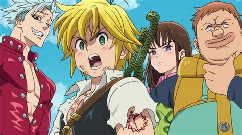 جميع حلقات أنمي الخطايا السبع المميتة The Seven Deadly Nanatsu No