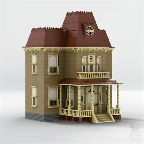 Lego® Custom Instructions Psycho House